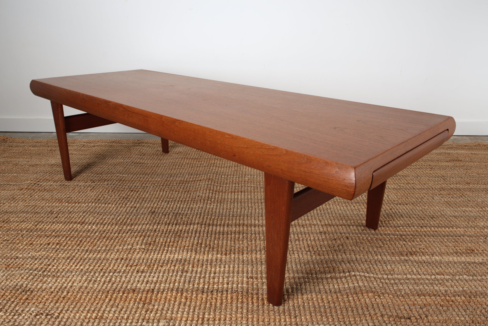 coffee table seen from above.