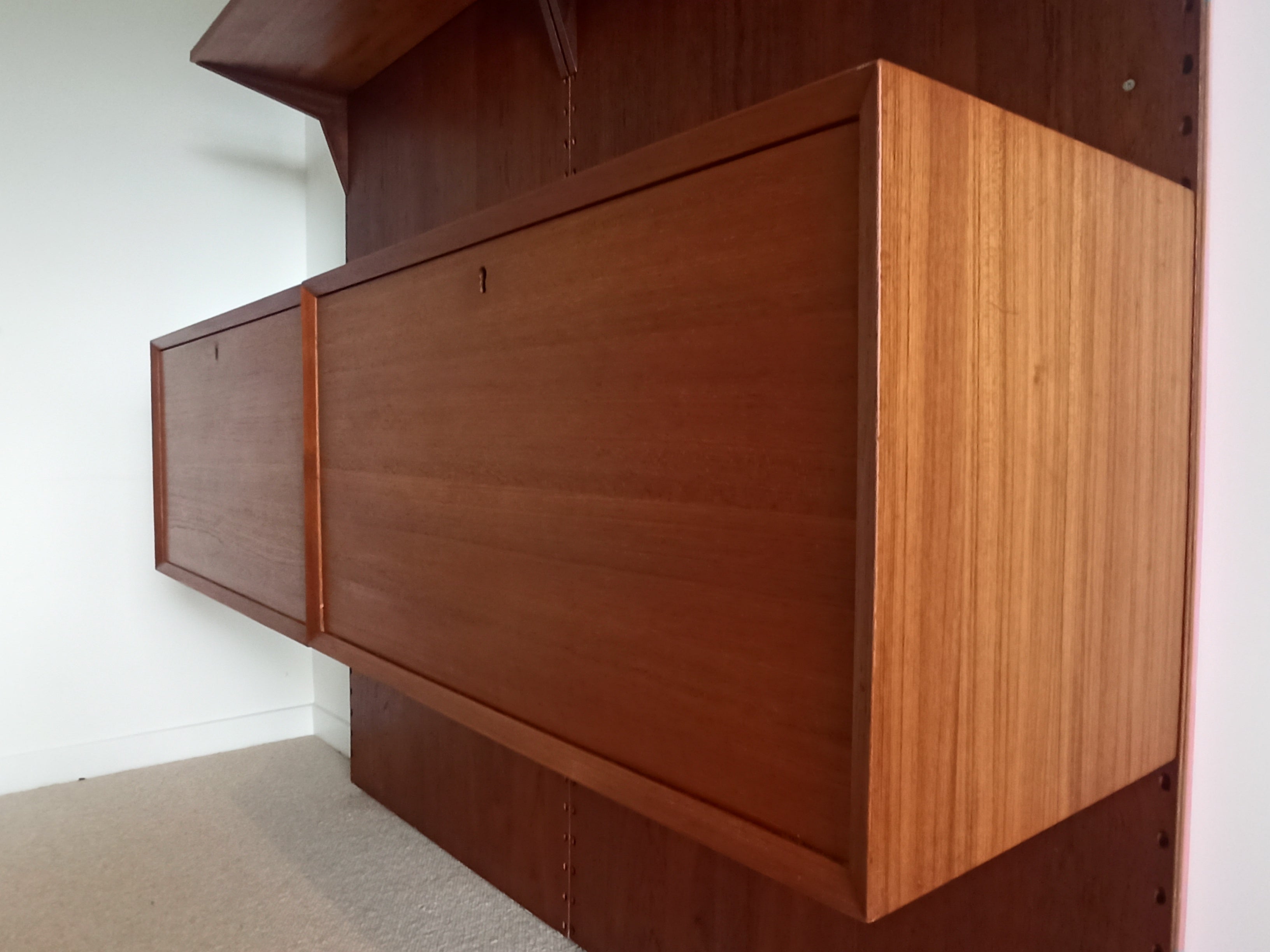 Danish Teak Cadovius system cabinets.