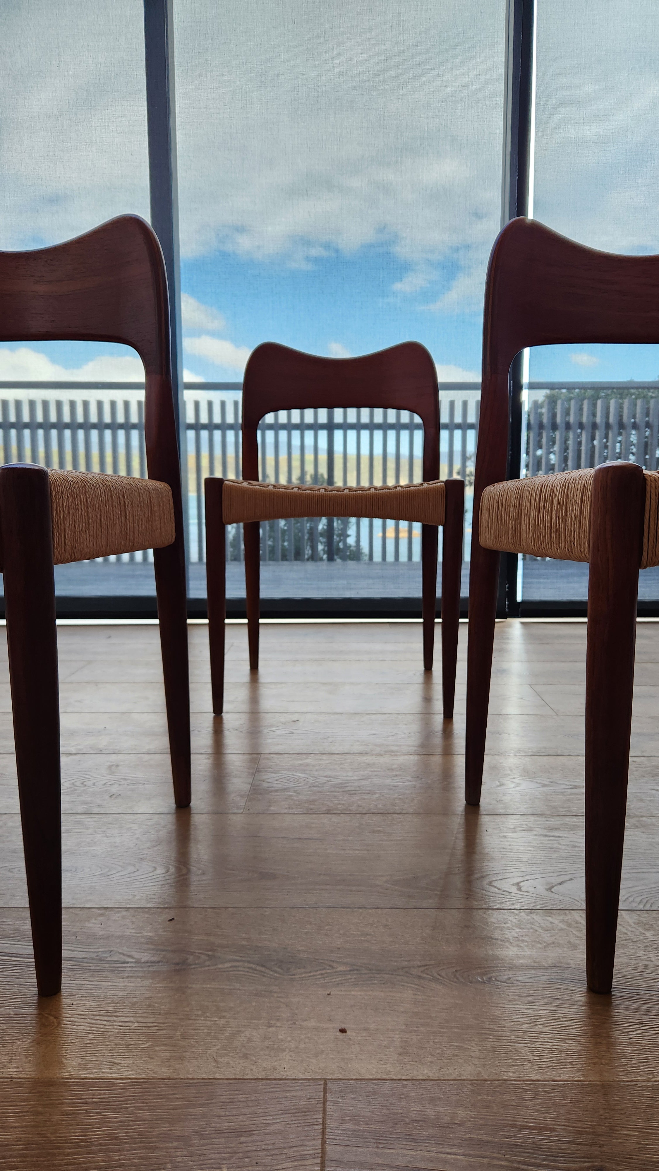 Arne Hovmand Olsen Danish chairs. 