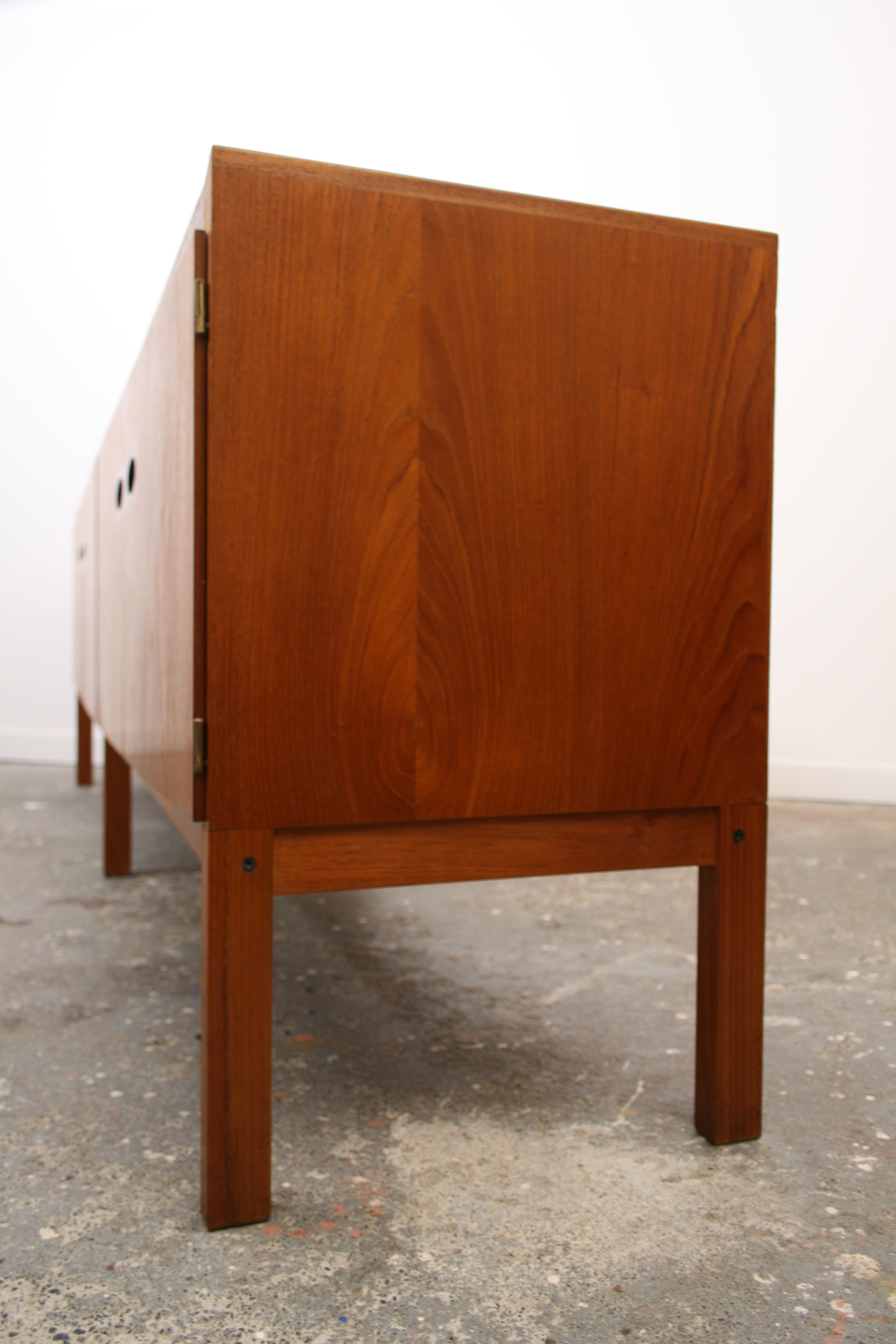 Mid Century sideboard end panel.