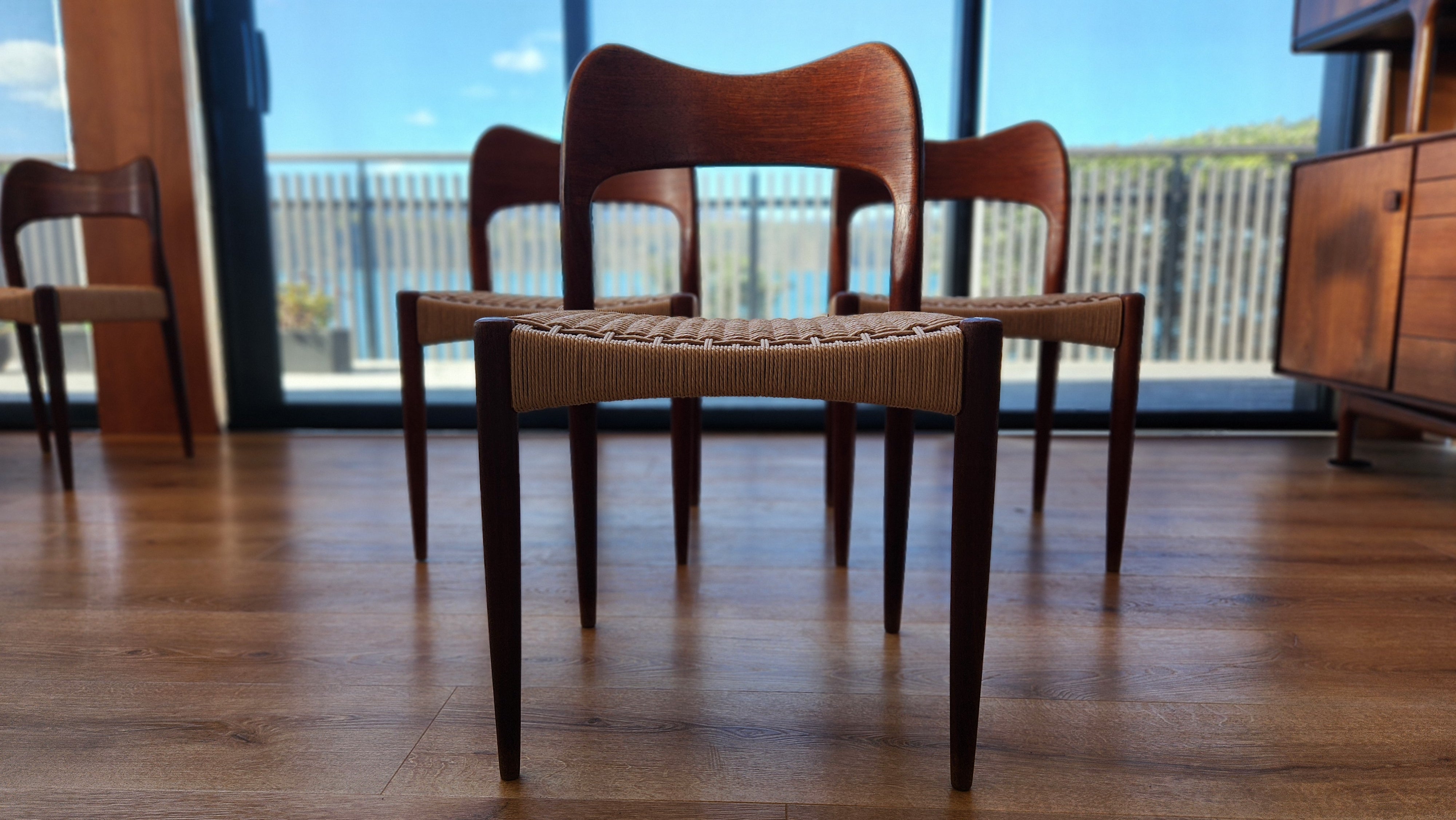 Arne Hovmand Olsen Danish chairs. 