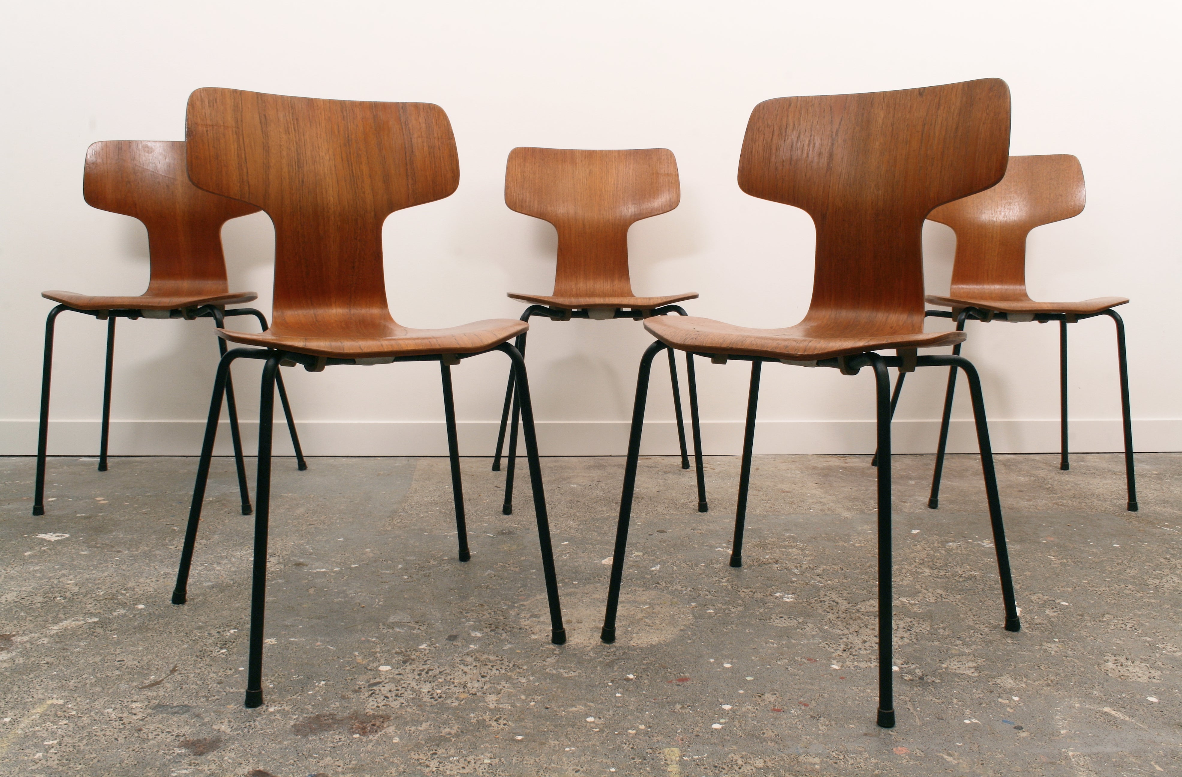 Teak Mid Century Dining Chairs.
