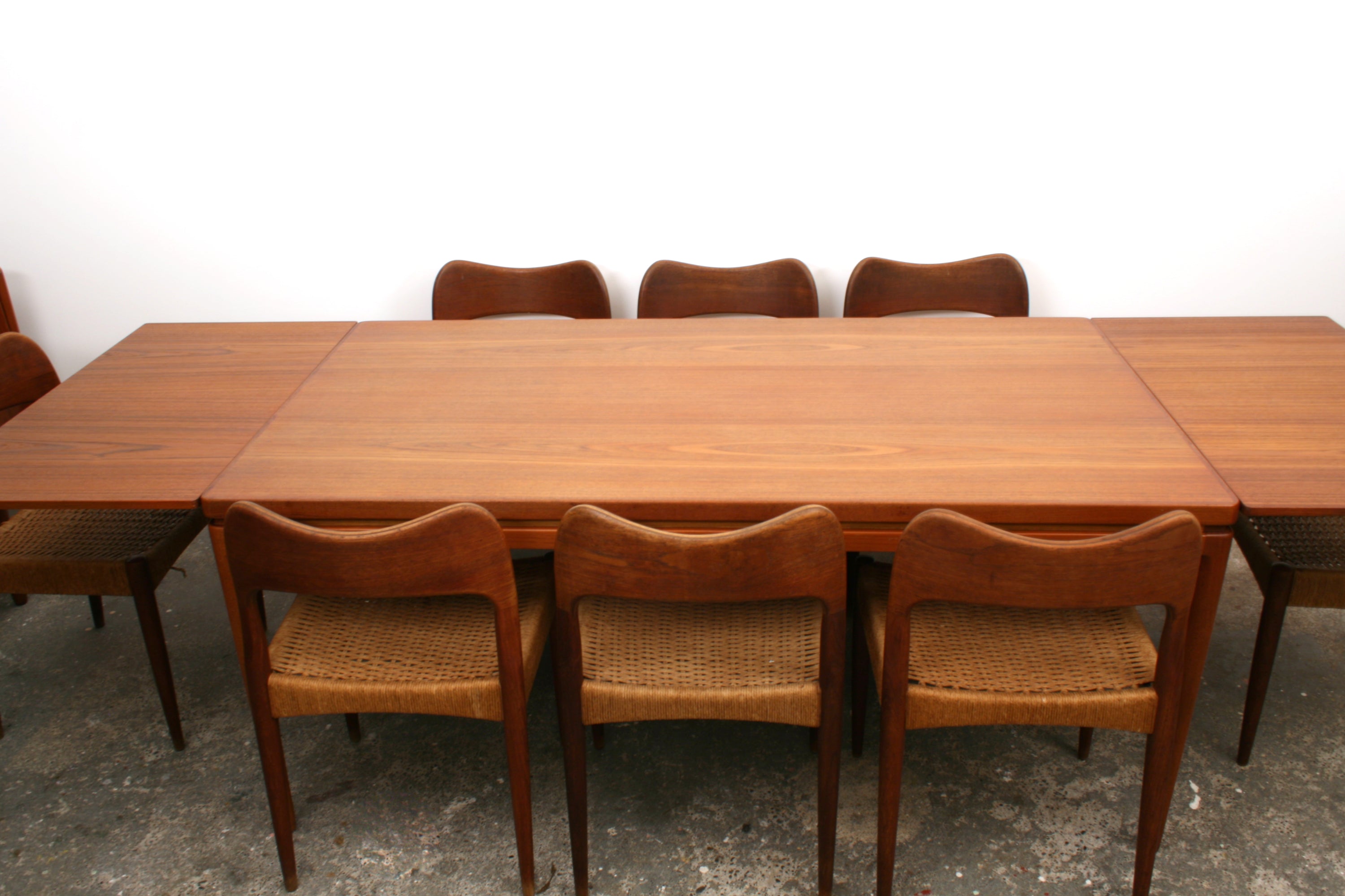 Danish Dining Table by Johannes Andersen for Christian Linneberg