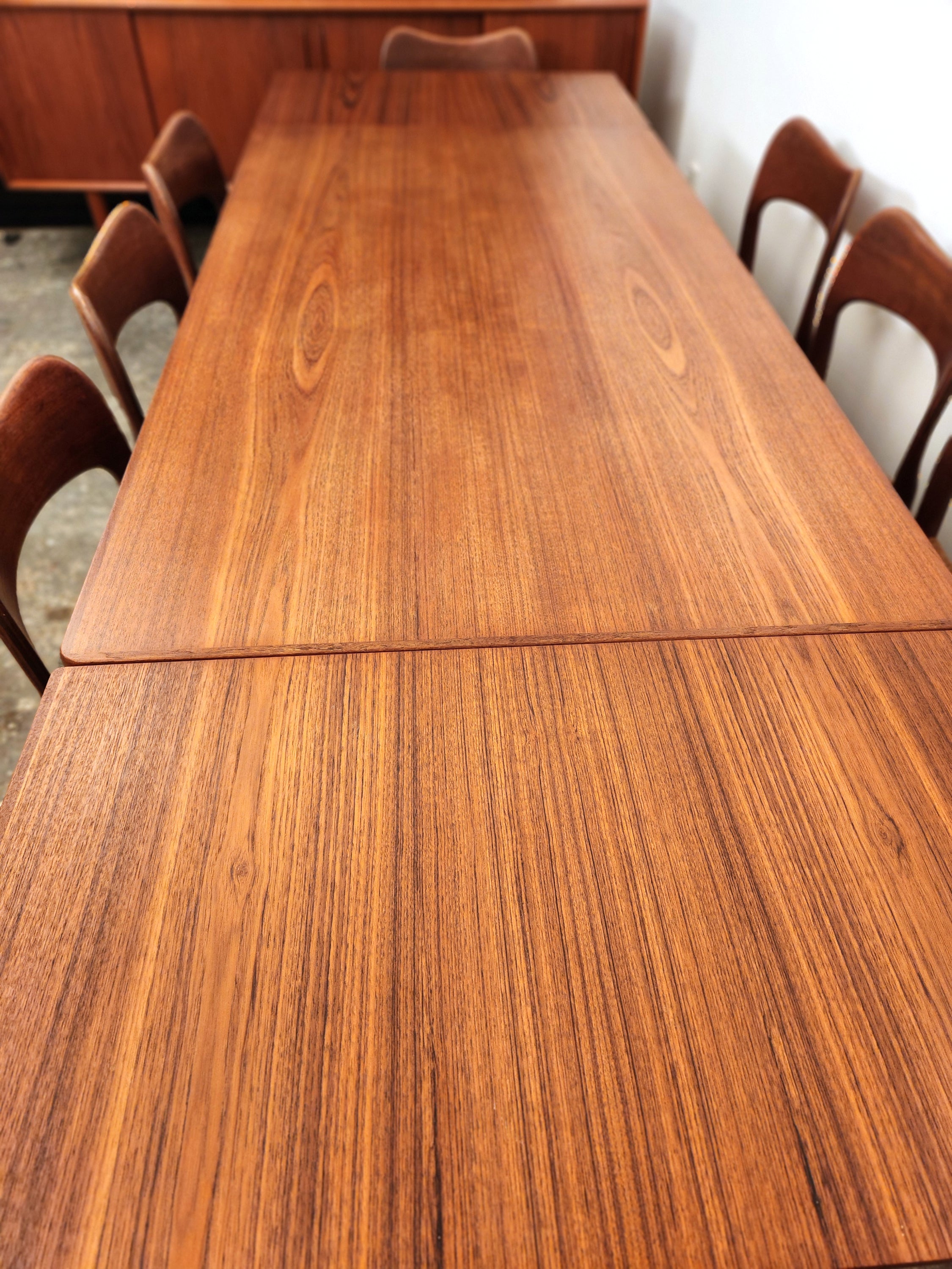 Danish Dining Table by Johannes Andersen for Christian Linneberg