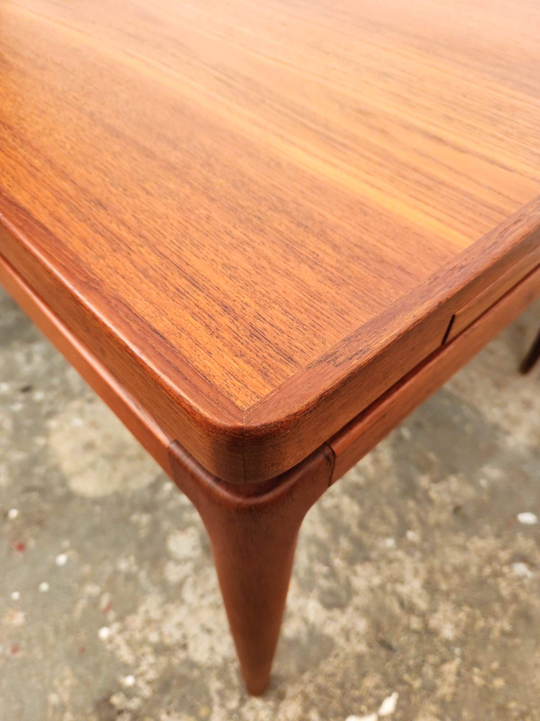 Danish Dining Table by Johannes Andersen for Christian Linneberg
