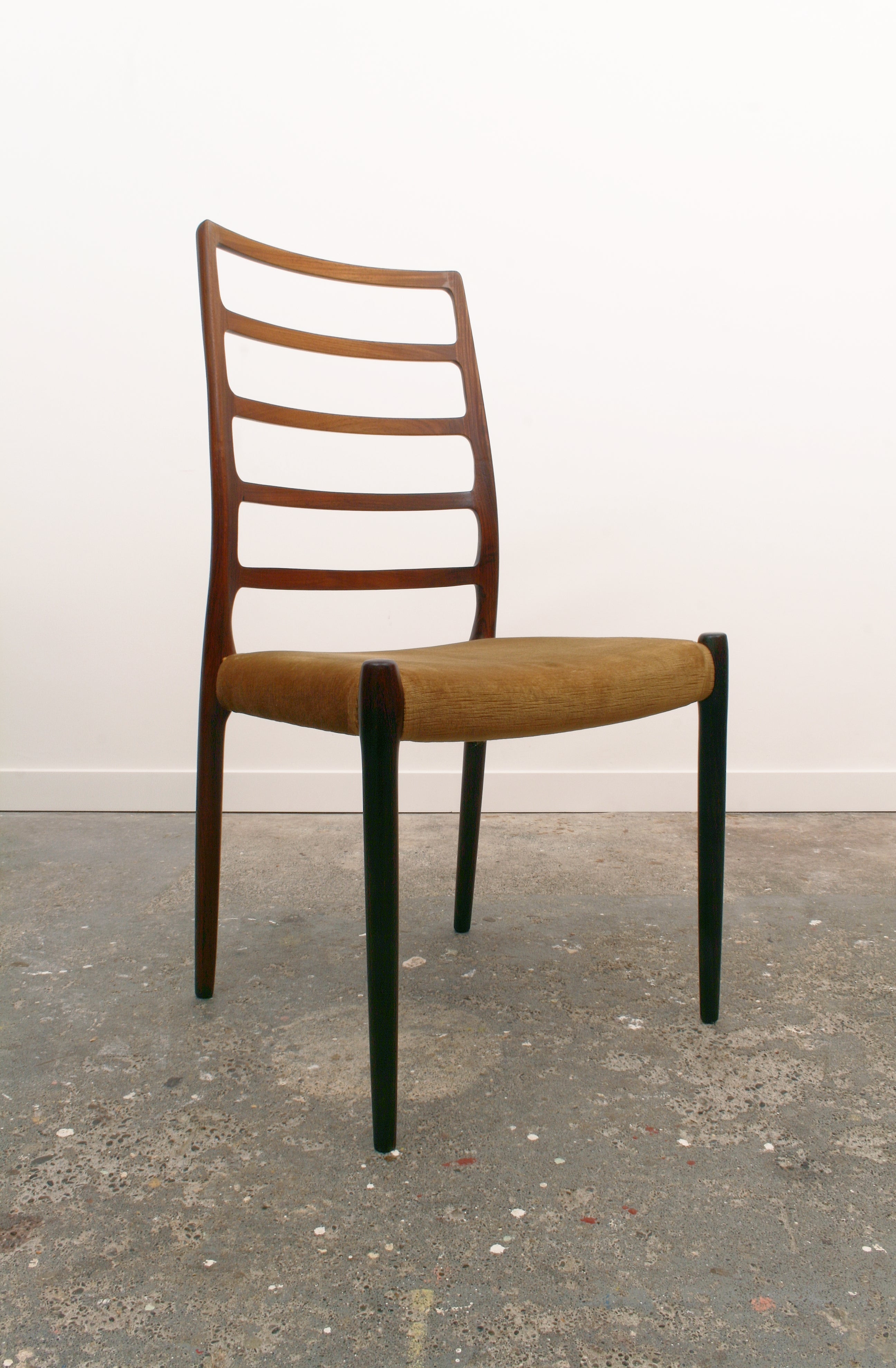 Moller Danish chairs single chair.